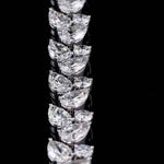 Chroma Pear Diamond Tennis Bracelet