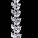 Chroma Pear Diamond Tennis Bracelet