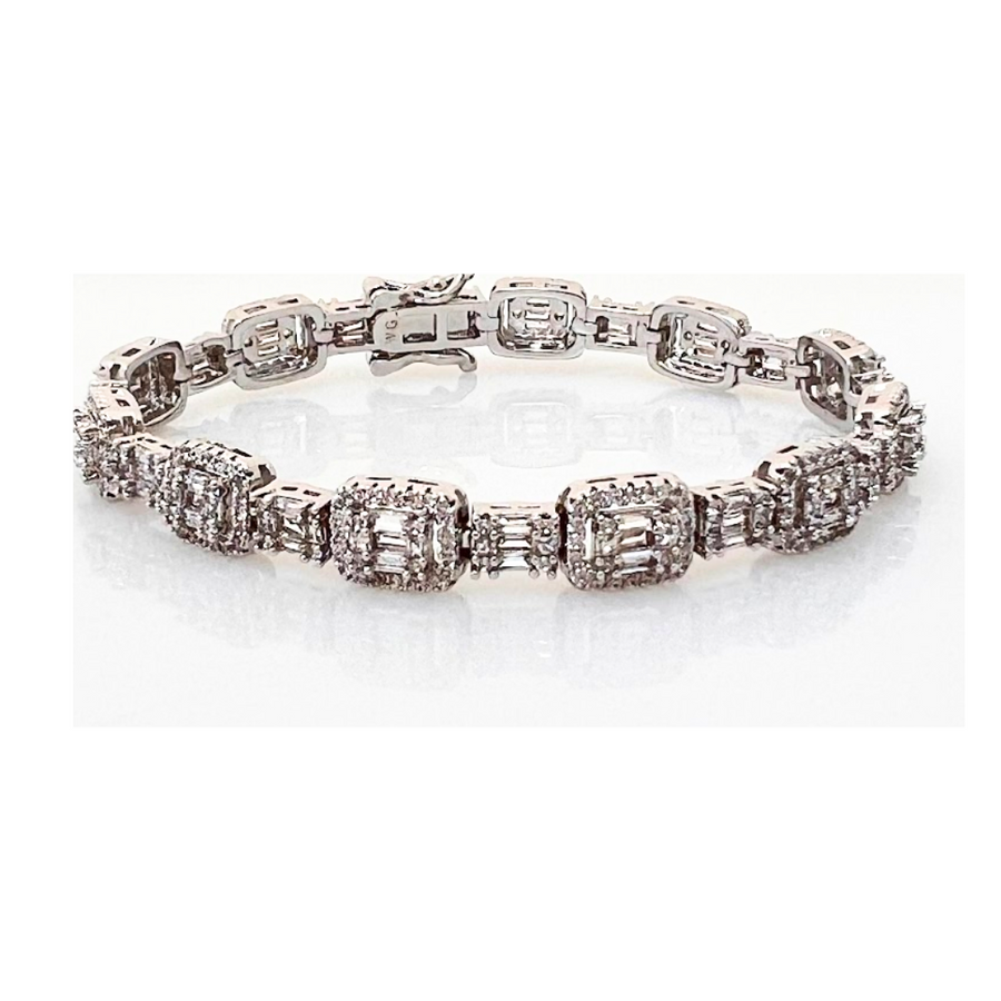 Luxurious Tennis Bracelet - Adrisya - bangles & bracelets