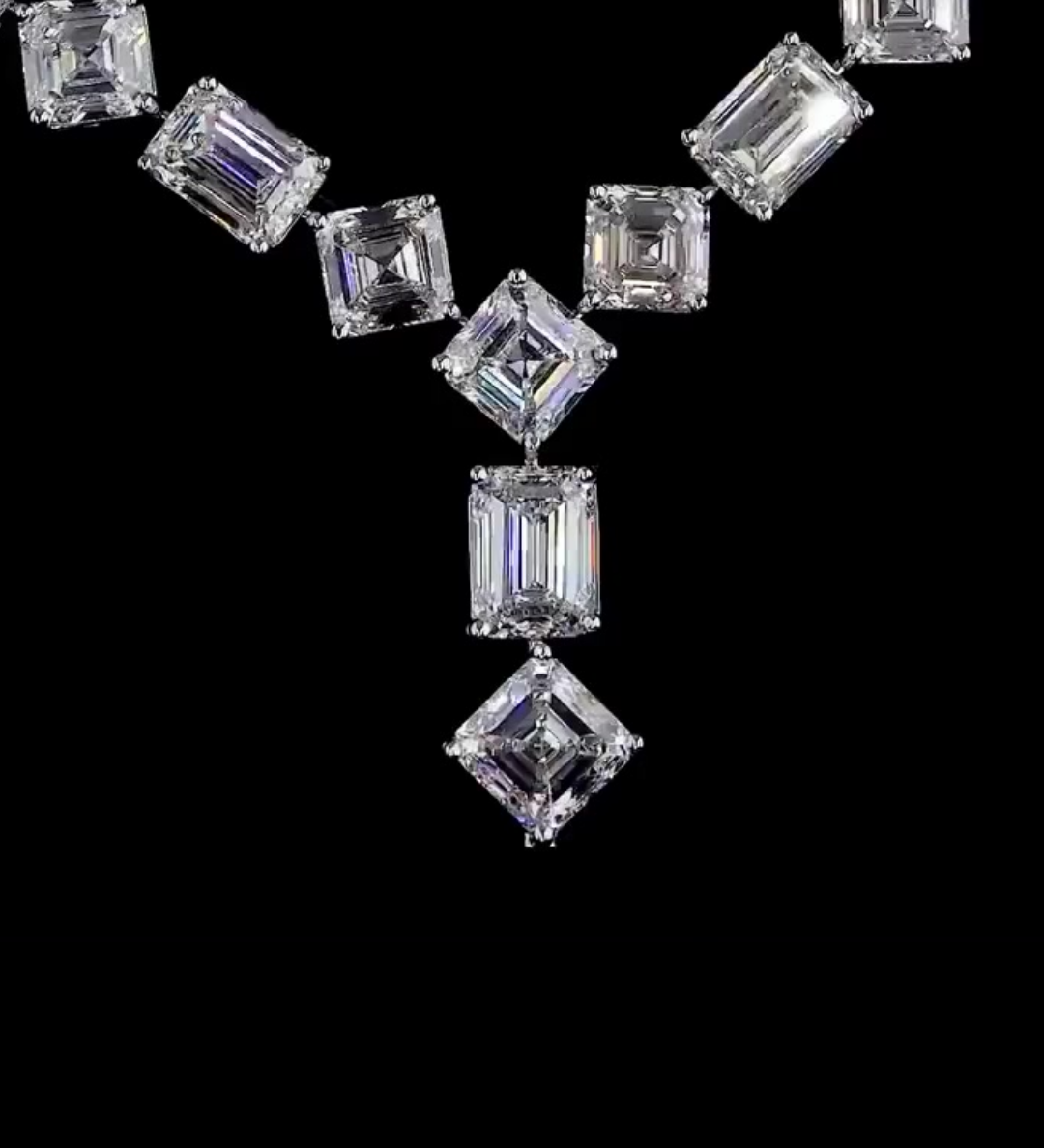 Lumière Éclat - Diamond Tennis Necklace - Adrisya