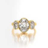 Stellar Lab Diamond Ring - 2.5 Carats - Adrisya