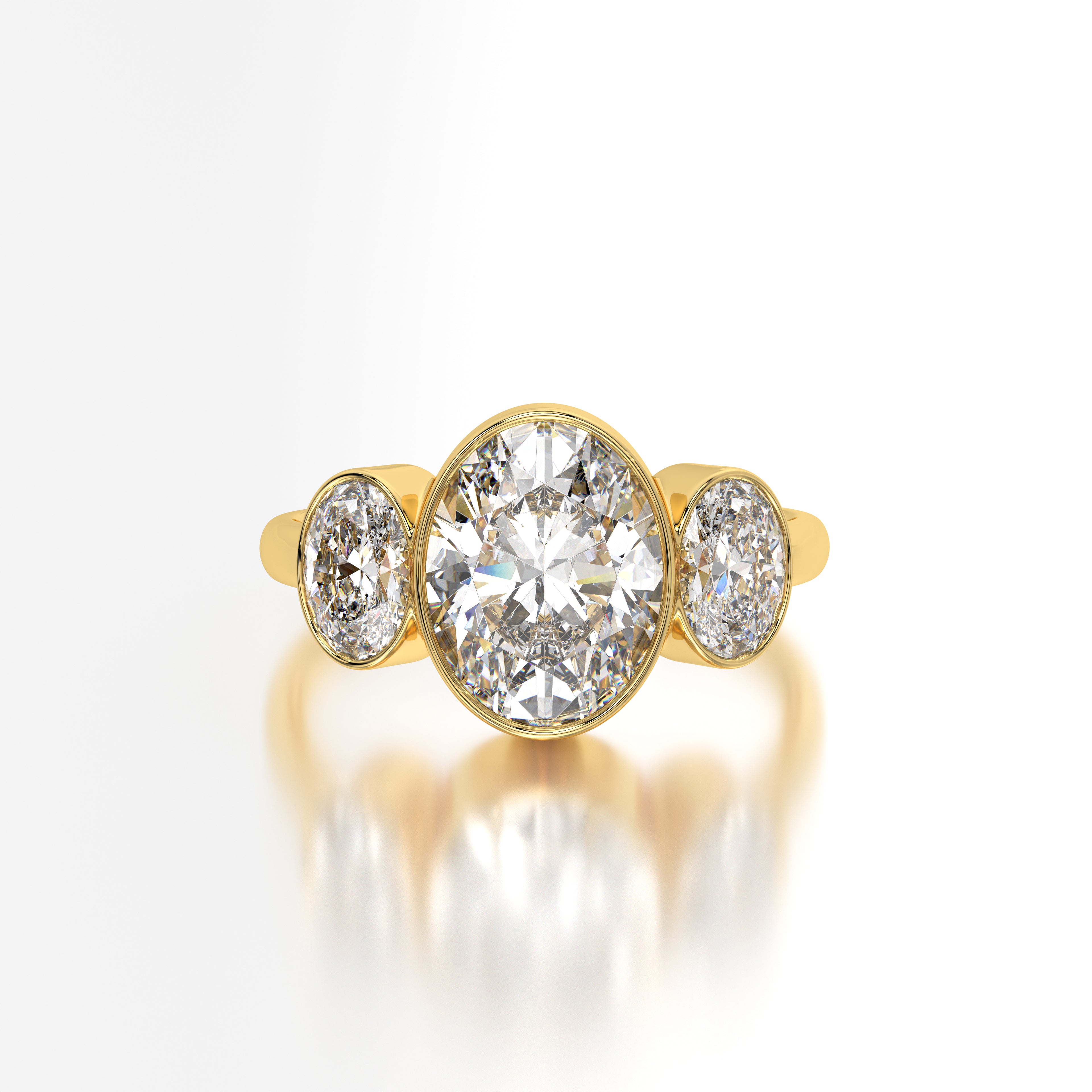 Stellar Lab Diamond Ring - 2.5 Carats - Adrisya