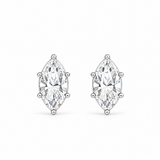 Classic Marquise Lab Diamond Stud Earrings