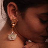 Handcrafted Kundan Earrings