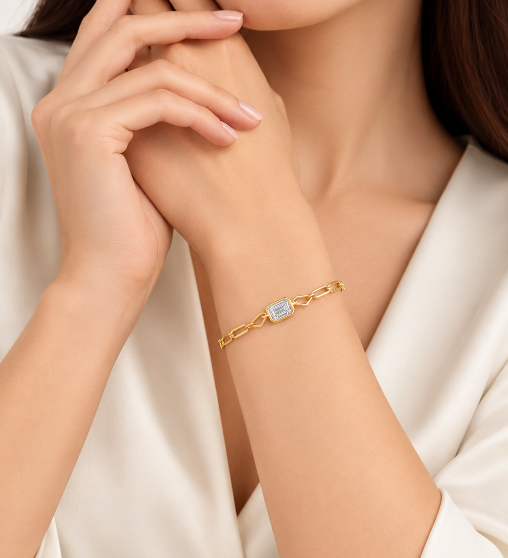 Diamond Link Bracelet