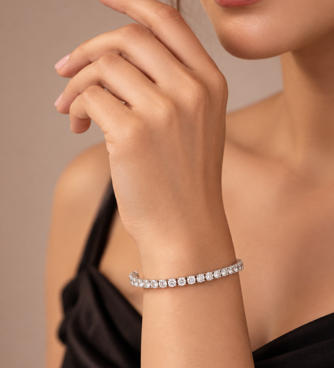 Petite Tennis Bracelet