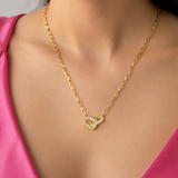 Diamond Link Necklace