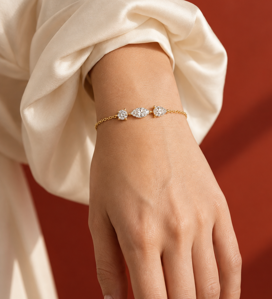 Trinity Diamond Bracelet