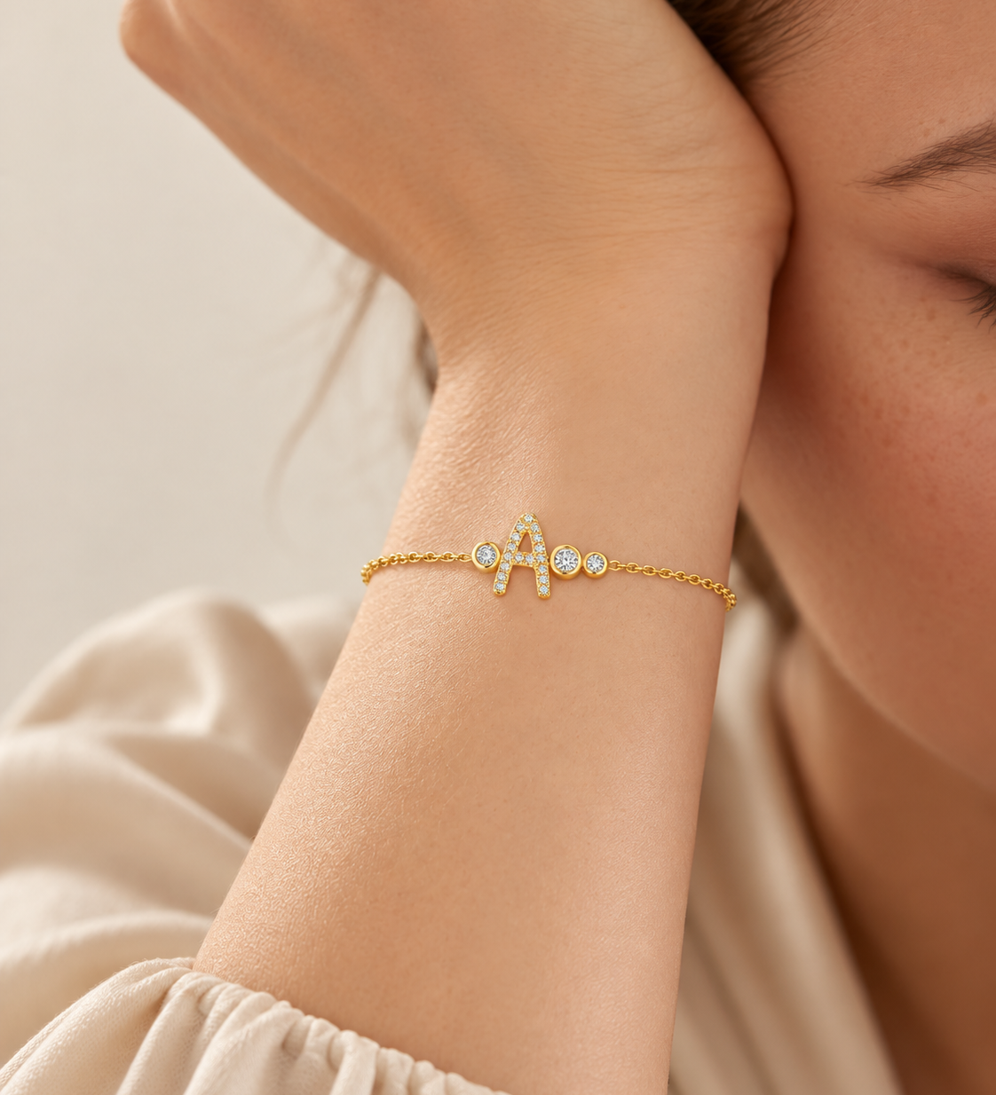 Signature Initial Bracelet