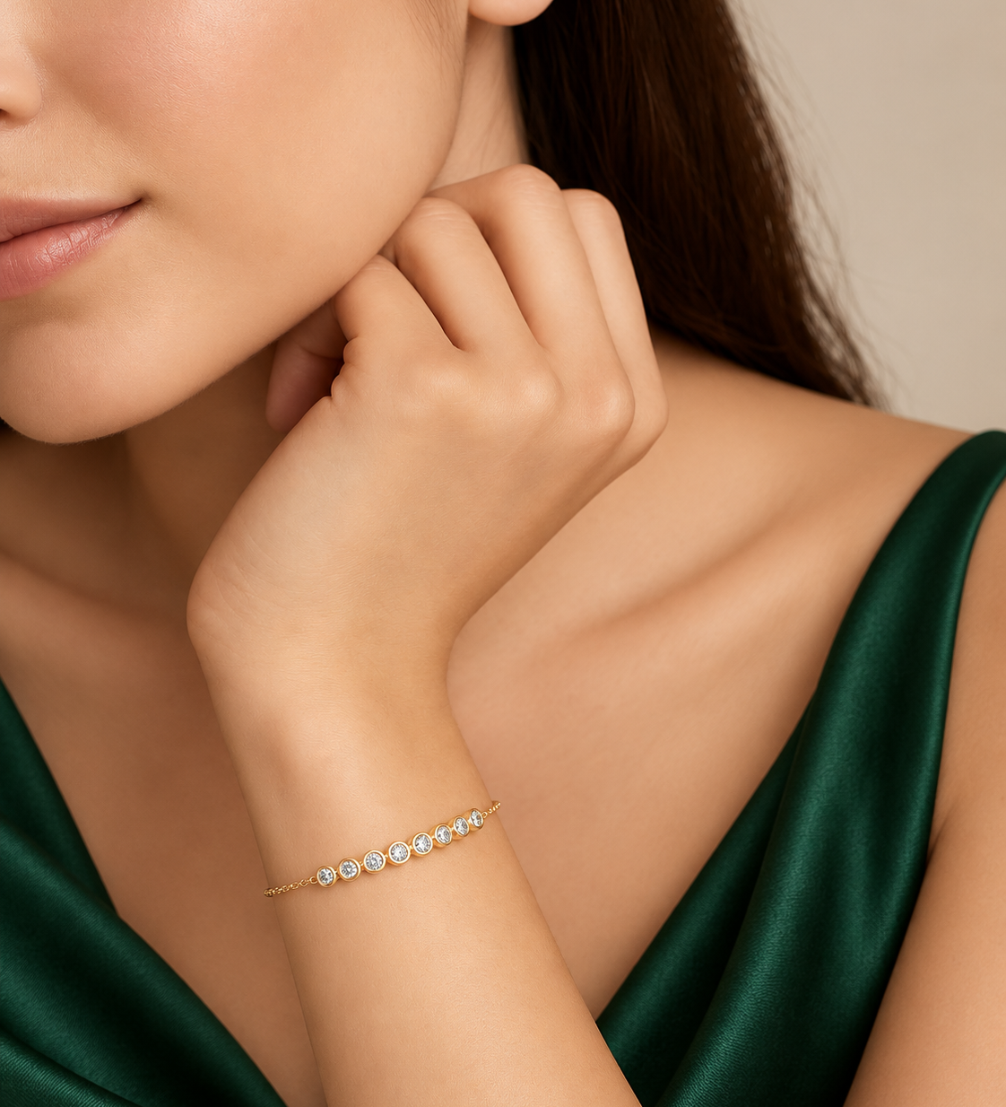 Petite Bezel Bracelet