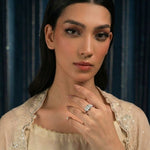 Eshq Lab Diamond Ring - 2 Carats Each - Adrisya