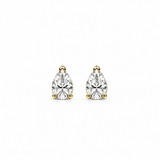 Classic Pear Lab Diamond Stud Earrings