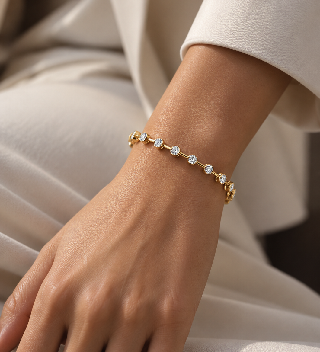 Floating Diamond Bracelet