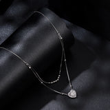 Heart Double Layer Necklace