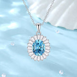 Elegant Oval Pendant