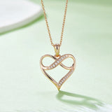 Infinity Heart Pendant