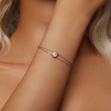 Oval Moissanite Bracelet