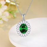 Elegant Oval Pendant