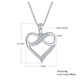 Infinity Heart Pendant