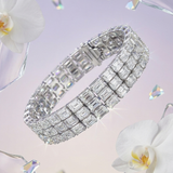 Chroma Emerald Cut Diamond Tennis Bracelet