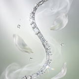 Chroma Round & Emerald Diamond Tennis Bracelet