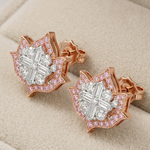 Lotus No. 04 Blush Studs in jewellery box