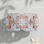 Lotus No. 04 Blush Ring flat lay - Adrisya