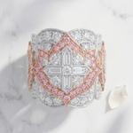 Lotus No. 04 Petal Ring flat lay on marble - Adrisya