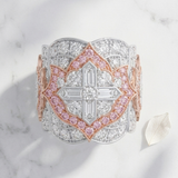 Lotus No. 04 Petal Ring flat lay on marble - Adrisya