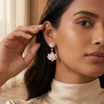 Lotus No. 04 Blush Drops on model - Adrisya