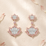 Lotus No. 04 Blush Drops flat lay with petals - Adrisya