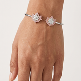 Lotus No. 04 — Pastel Pink Bangle