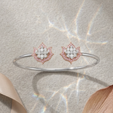 Lotus No. 04 — Pastel Pink Bangle
