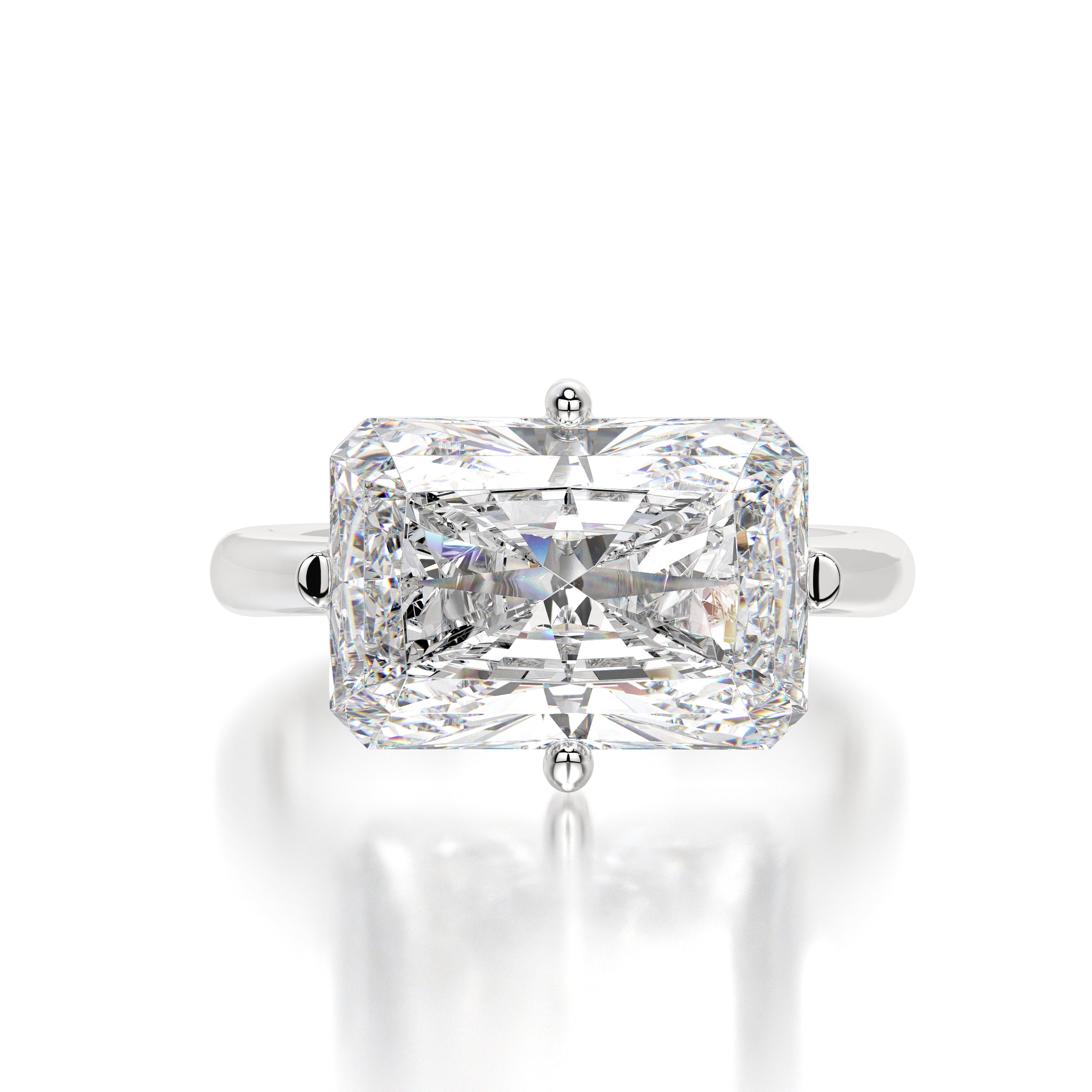 خاتم أيلا لاب الماسي - 3 قيراط 