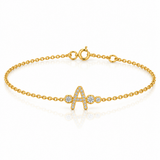 Signature Initial Bracelet