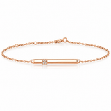 Diamond Bar Bracelet