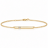 Diamond Bar Bracelet