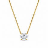 Round Solitaire Pendant