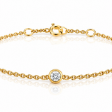 Mini Bezel Diamond Bracelet