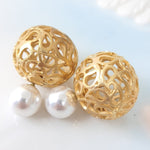 Paisley Double Sided Earring - Adrisya