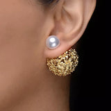 Flora Double Sided Earring - Adrisya - Earrings