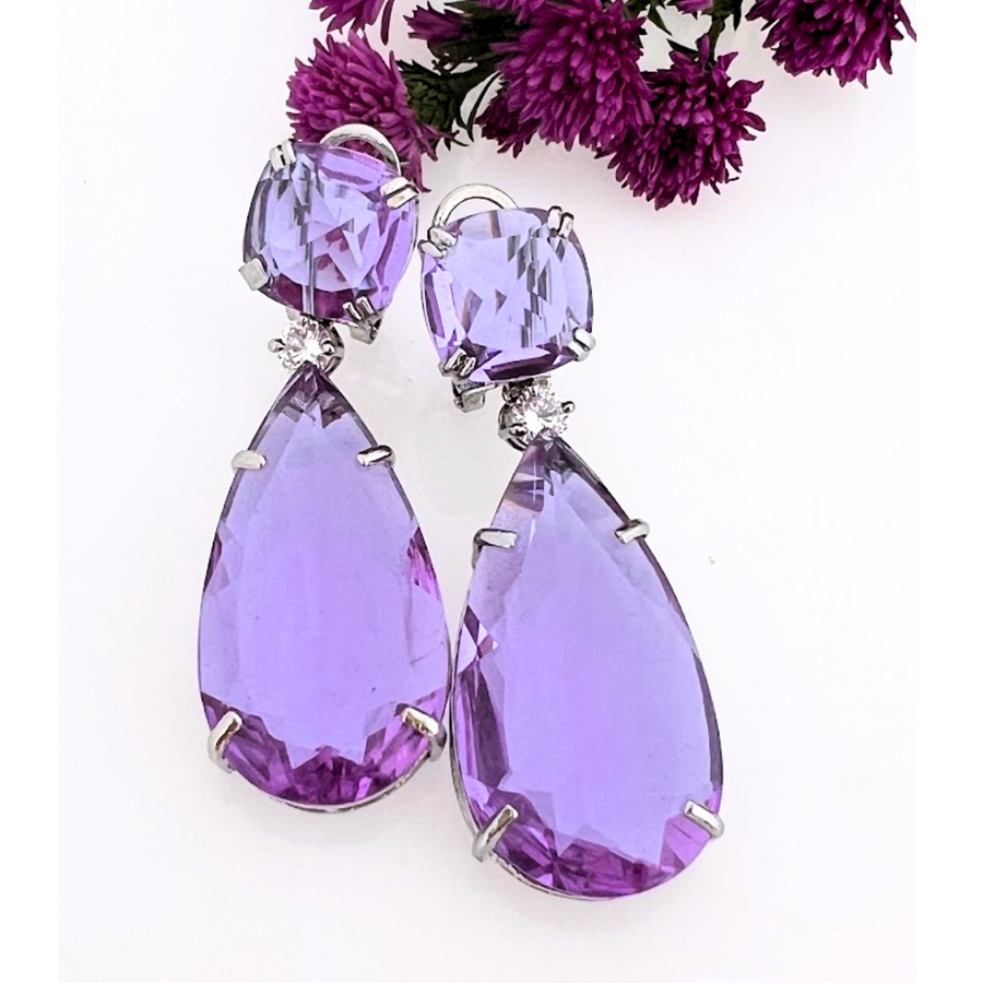 Trending Purple Earrings – Adrisya